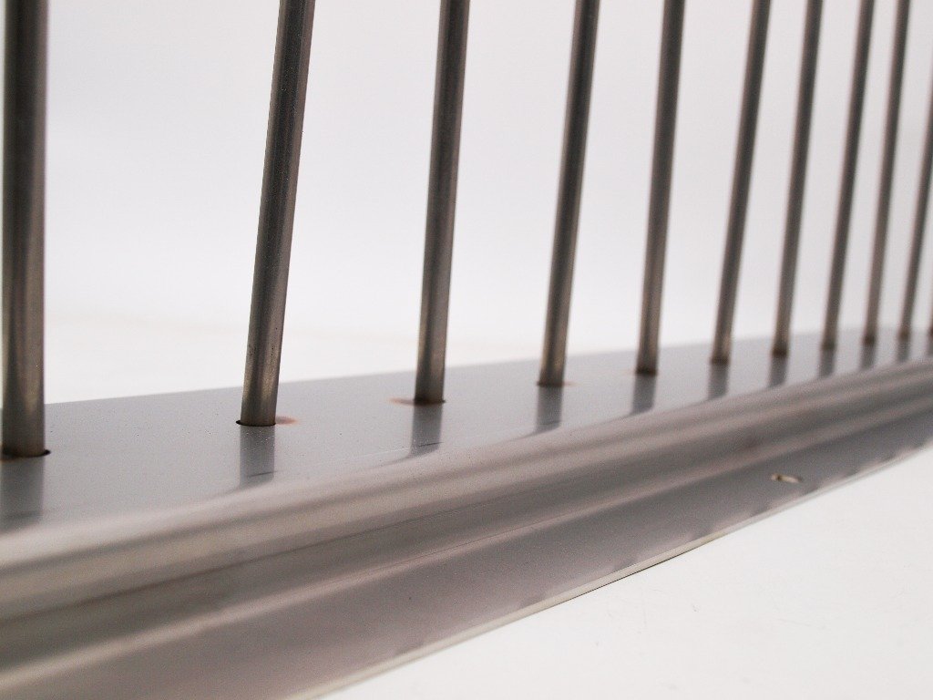 Boot rack for 3 pairs, stainless steel (4) Boot rack for 3 pairs, stainless steel (4)