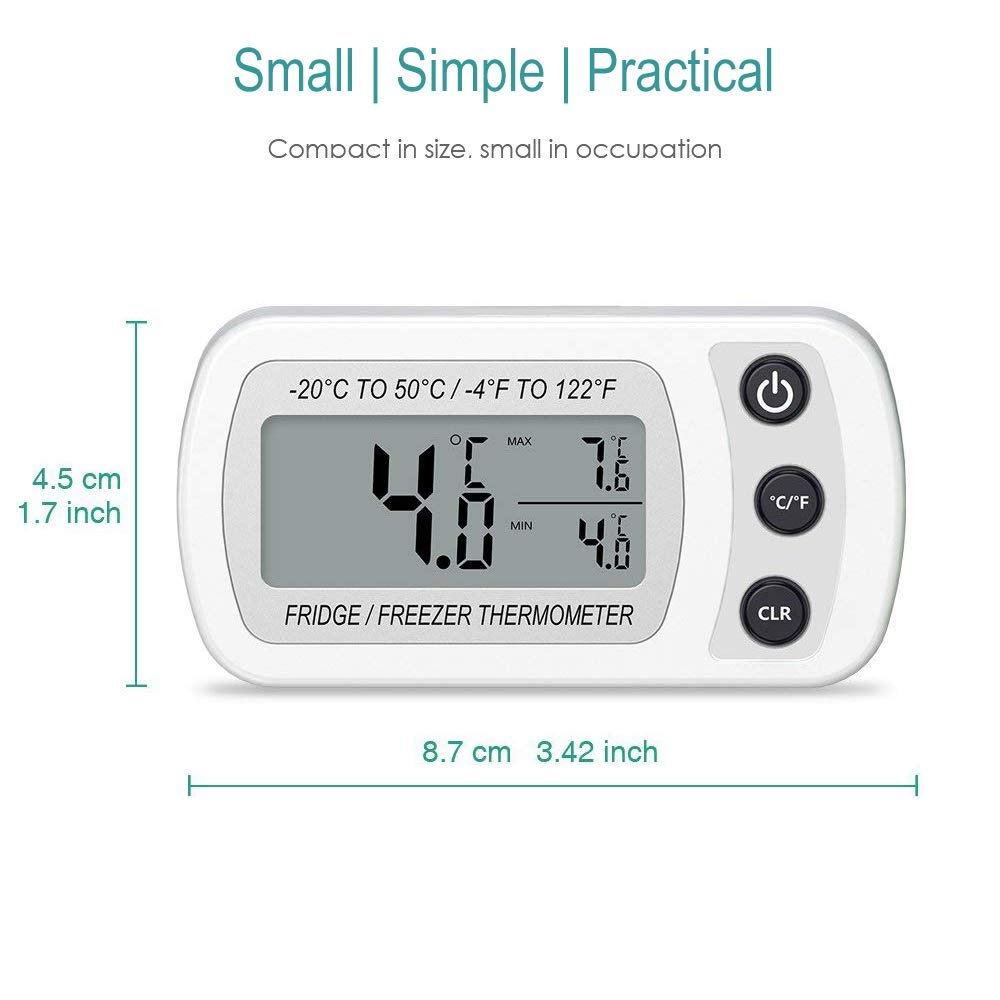 Fridge Thermometer Max/Min (5) Fridge Thermometer Max/Min (5)