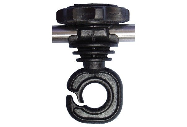 Insulator For Metal Posts Or Fiberglass Rods. For Use With Poly Wire and Poly Rope Model 6 (2) Insulator For Metal Posts Or Fiberglass Rods. For Use With Poly Wire and Poly Rope Model 6 (2)
