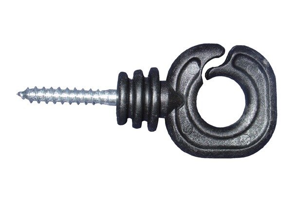 Insulator For Wood posts. For Use With Poly Wire And Poly Rope Model 4 Insulator For Wood posts. For Use With Poly Wire And Poly Rope Model 4