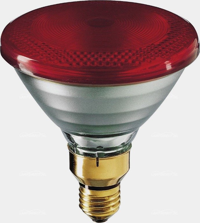 Philips Heat Lamp 175 watt PAR, p/1 Philips Heat Lamp 175 watt PAR, p/1