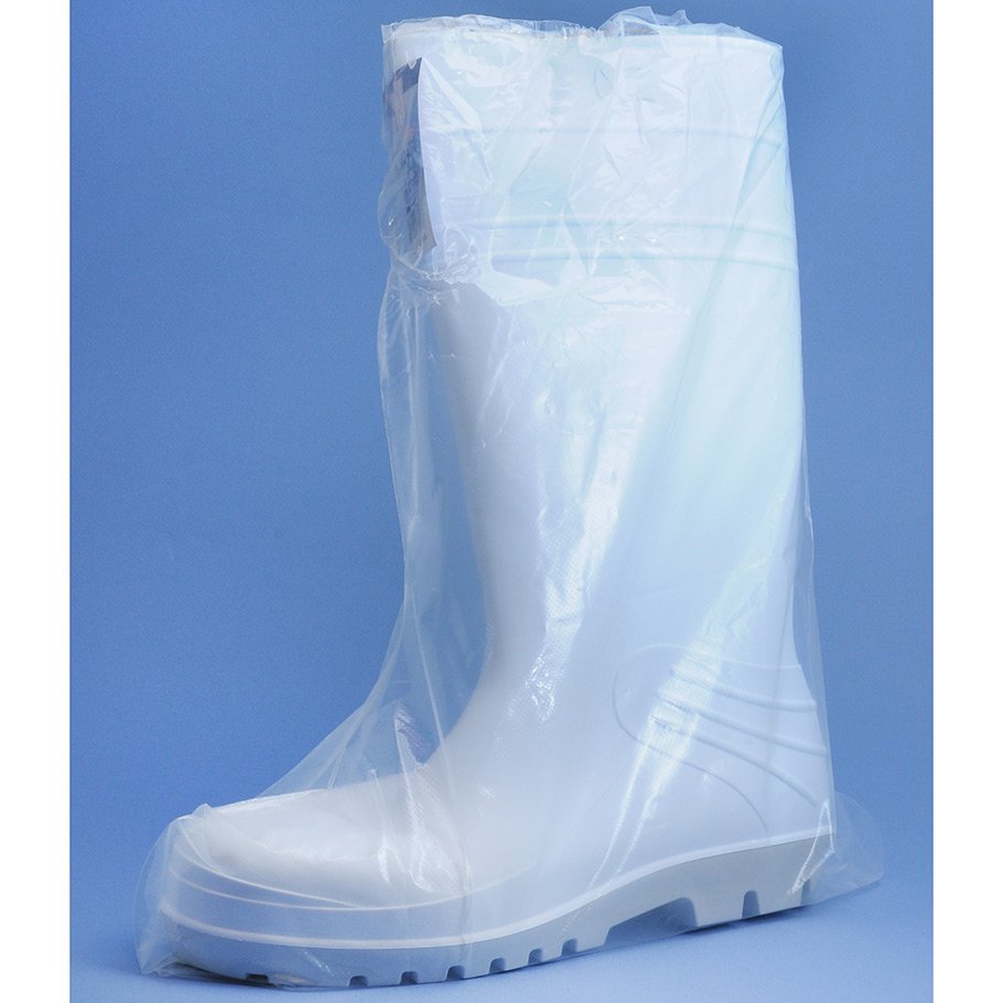 Polythene boot-covers with ruber band, 50 pcs (3) Polythene boot-covers with ruber band, 50 pcs (3)