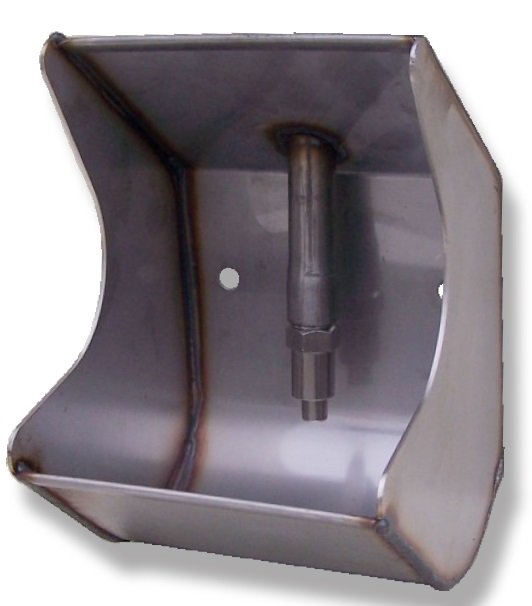 Stainless steel water trough for fattening pigs Stainless steel water trough for fattening pigs