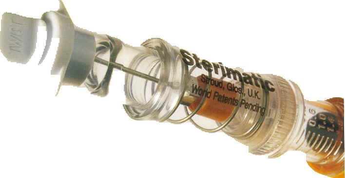 Stericap, Sterimatic needle protection system 10 ud. (3) Stericap, Sterimatic needle protection system 10 ud. (3)