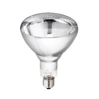 Philips Heat Lamp 250 watt White-Red, p/10 Philips Heat Lamp 250 watt White-Red, p/10