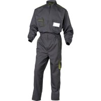 Working Overall. Front zip fastening with bias finishing Working Overall. Front zip fastening with bias finishing