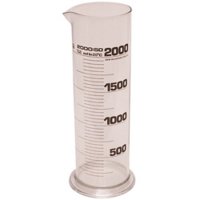 Graduated cylinder glass, 2000 ml Graduated cylinder glass, 2000 ml