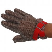 Stainless steel chainmail glove Stainless steel chainmail glove
