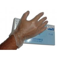 Powdered vinyl gloves, 100 pcs Powdered vinyl gloves, 100 pcs