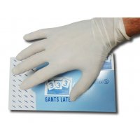 Dispenser latex gloves 100 pcs