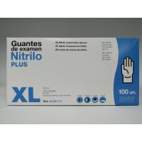 Non-powdered extra strong nitrile gloves, 100 units Non-powdered extra strong nitrile gloves, 100 units
