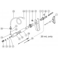 Spare Part Kit Socorex 0,5 - 5 ml Spare Part Kit Socorex 0,5 - 5 ml