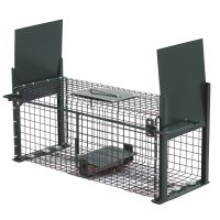 Live Cage Wire Trap - Trapping Rabbits Rats and small Rodents - 50x18x18cm Live Cage Wire Trap - Trapping Rabbits Rats and small Rodents - 50x18x18cm