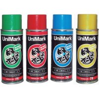 Unimark Aerosol 400 ml. Various colors Unimark Aerosol 400 ml. Various colors